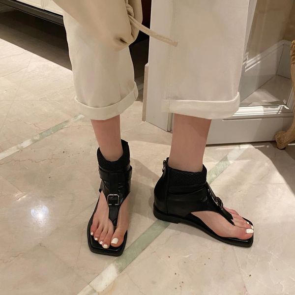 sandals ladies ankle boots summer platform punk gladiator women flip flops fashion mid-calf wedges femmes sandal, Black
sandals ladies ankle boots summer platform punk gladiator women flip flops fashion mid-calf wedges femmes sandal, Black