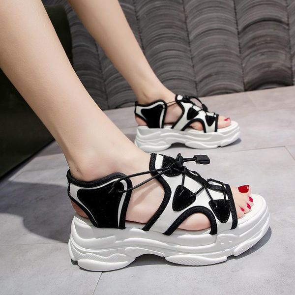 new 2021 summer women sandals casual shoes thick bottom breathable ladies slides fashion platform shoes women's sandals femme, Black
new 2021 summer women sandals casual shoes thick bottom breathable ladies slides fashion platform shoes women's sandals femme, Black
