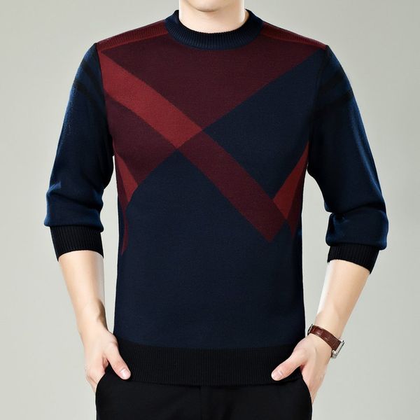 patchwork mode male autumn shirt torno neck jumper cashmere de malha sweater for winter 8a4z, White;black
patchwork mode male autumn shirt torno neck jumper cashmere de malha sweater for winter 8a4z, White;black