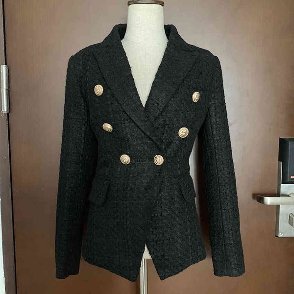 women's suits & blazers est runway designer lion metal buttons cotton blend tweed coat wgax, White;black
women's suits & blazers est runway designer lion metal buttons cotton blend tweed coat wgax, White;black