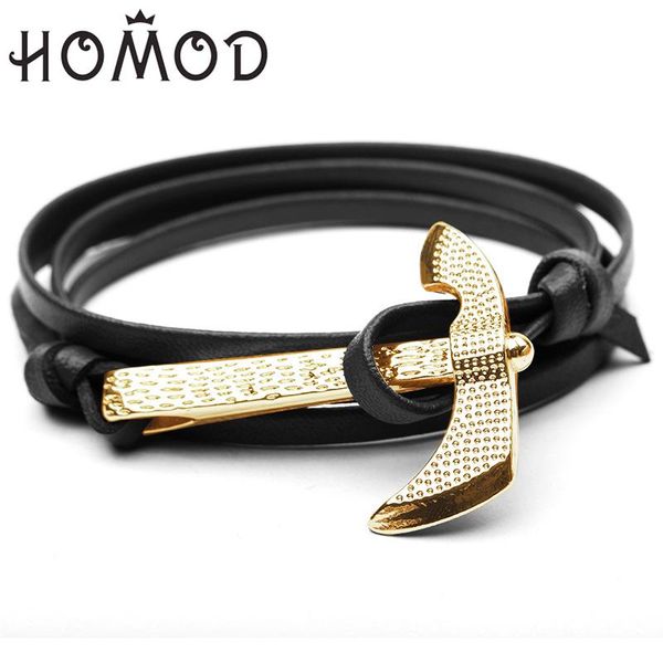 charm bracelets homod fashion gold axe men dobble black leather chain paracord bracelet male wrap metal sport hatchet anchor, Golden;silver
charm bracelets homod fashion gold axe men dobble black leather chain paracord bracelet male wrap metal sport hatchet anchor, Golden;silver