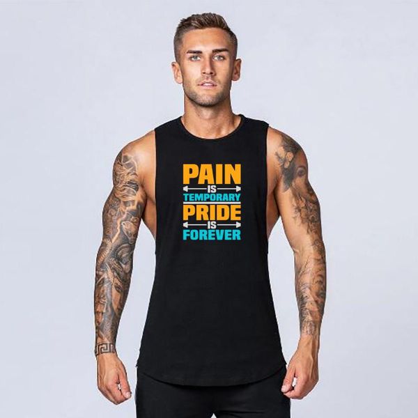 men' tank gym cotton fitness workout singlets mens vest muscle sleeveless sportswear undershirt stringer clothing running, White;black
men' tank gym cotton fitness workout singlets mens vest muscle sleeveless sportswear undershirt stringer clothing running, White;black