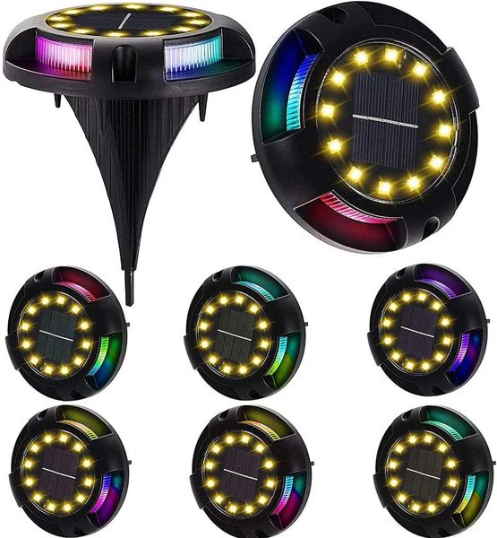 solar lamps 2-in-1 ground lights 12 led deck outdoor color changing driveway disk waterproof in-ground light
solar lamps 2-in-1 ground lights 12 led deck outdoor color changing driveway disk waterproof in-ground light