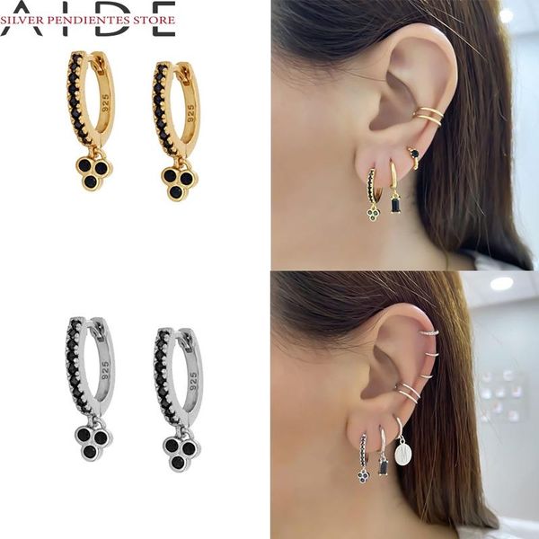 hoop & huggie aide women black crystal charms gold earrings 2021 trend 925 sterling silver huggies fashion piercing jewelry, Golden;silver
hoop & huggie aide women black crystal charms gold earrings 2021 trend 925 sterling silver huggies fashion piercing jewelry, Golden;silver