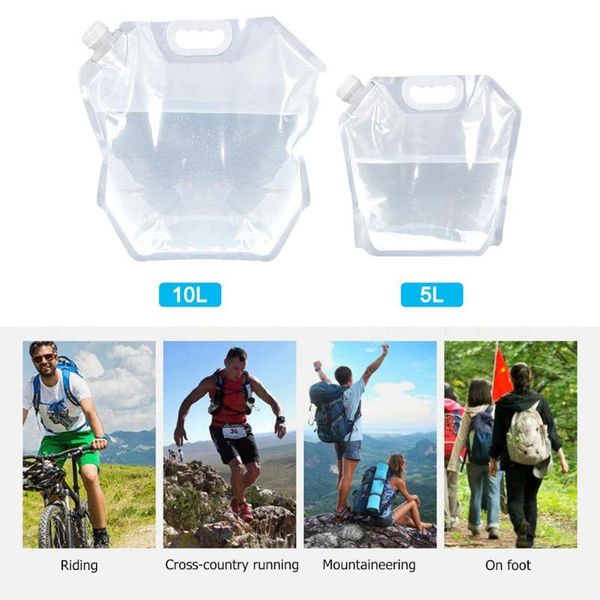 water bags wear-resistant 4pcs solid color pvc transparent foldable water container portable collapsible bag
water bags wear-resistant 4pcs solid color pvc transparent foldable water container portable collapsible bag