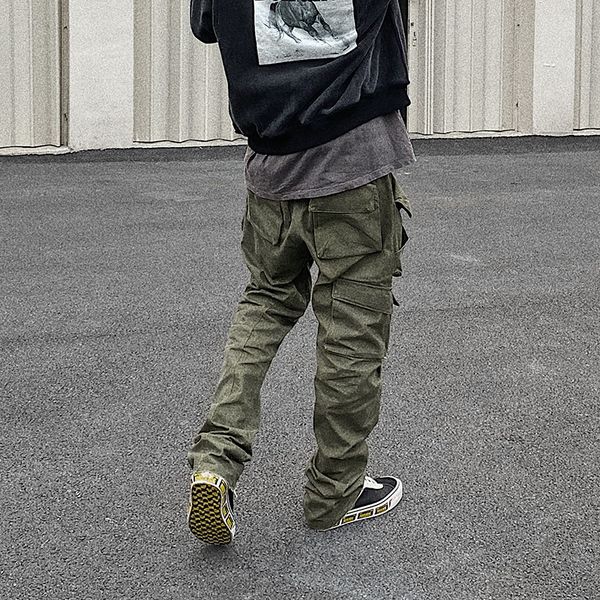 new 2021 harajuku multi-pockets straight flare mens high street elastic waist solid loose casual cargo pants hip hop baggy trousers l759, Black
new 2021 harajuku multi-pockets straight flare mens high street elastic waist solid loose casual cargo pants hip hop baggy trousers l759, Black