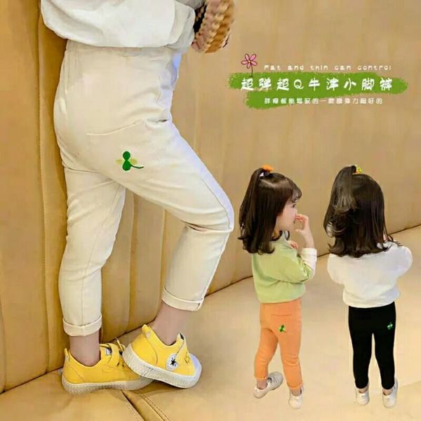 trousers baby kids girls spring style leggings pants autumn chlidren casual cotton pencil p4846, Blue 
trousers baby kids girls spring style leggings pants autumn chlidren casual cotton pencil p4846, Blue