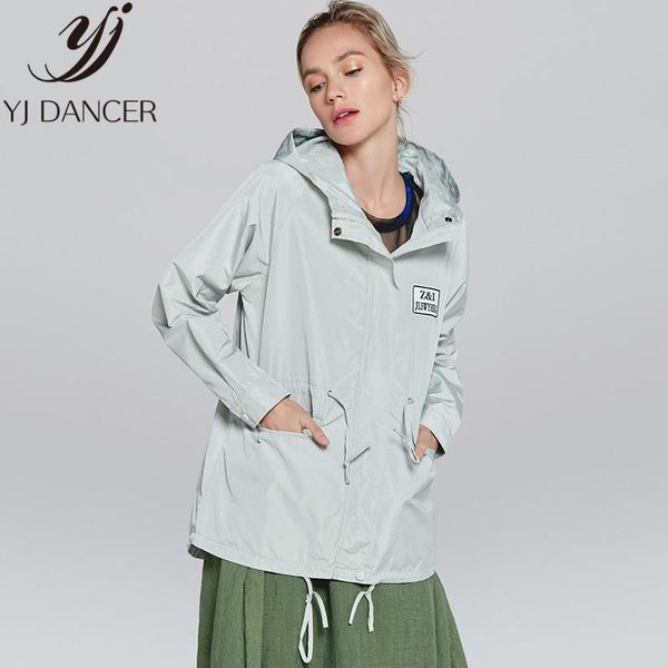women's jackets 2021 spring autumn fashion jacket women casual single-breasted long sleeve windbreaker slim hooded coat female zzz182, Black;brown
women's jackets 2021 spring autumn fashion jacket women casual single-breasted long sleeve windbreaker slim hooded coat female zzz182, Black;brown