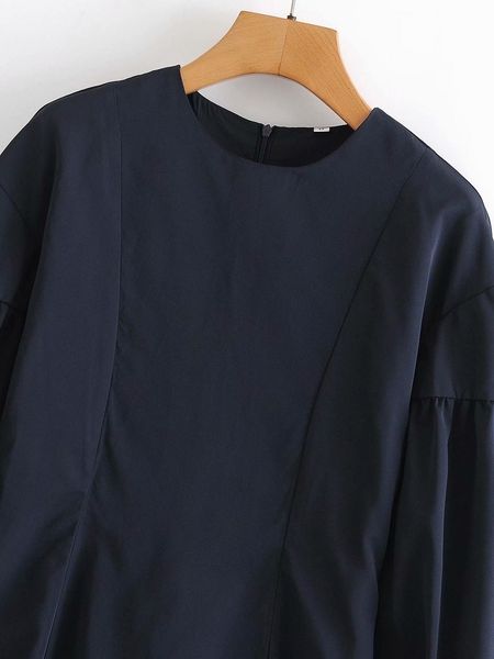 new ies 2021 casual lantern mini-sleeve of the vintage navy blue female blouses thin the-neck solid color 6bs2, Black;gray
new ies 2021 casual lantern mini-sleeve of the vintage navy blue female blouses thin the-neck solid color 6bs2, Black;gray