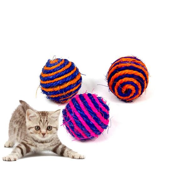 cat toys 2 pcs randomcolor play chewing toy straw pet rope weave ball teaser cats products for pets
cat toys 2 pcs randomcolor play chewing toy straw pet rope weave ball teaser cats products for pets
