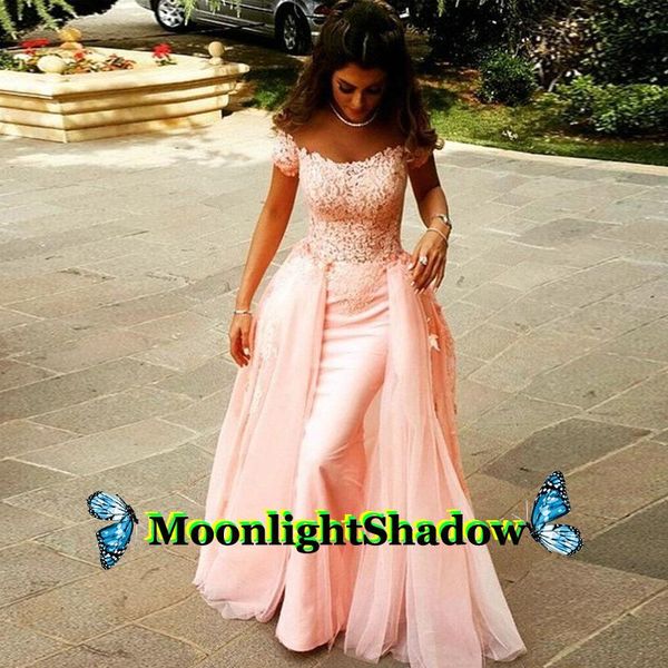party dresses pink elegant lace mermaid evening dress off the shoulder detachable train dubai arabic saudi arabian vestidos de festa pro, White;black
party dresses pink elegant lace mermaid evening dress off the shoulder detachable train dubai arabic saudi arabian vestidos de festa pro, White;black