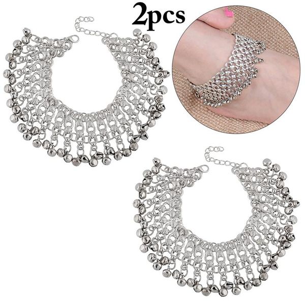anklets bohemian vintage bells ankle bracelet foot jewelry summer beach barefoot sandals charms anklet women legs accessories 2pcs, Red;blue
anklets bohemian vintage bells ankle bracelet foot jewelry summer beach barefoot sandals charms anklet women legs accessories 2pcs, Red;blue