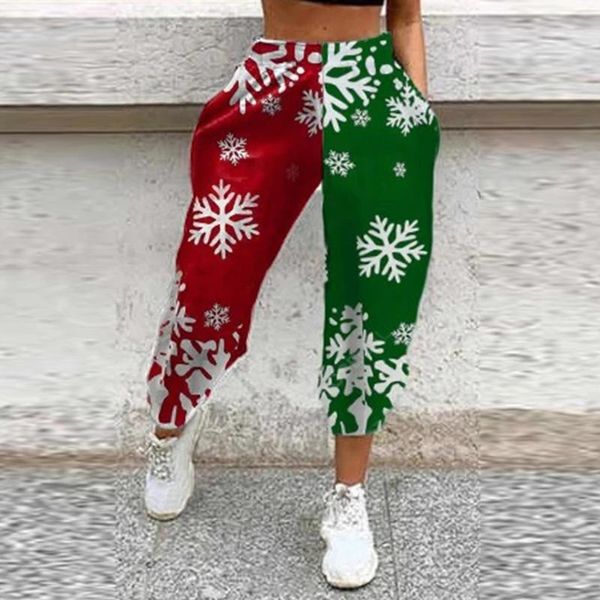women's pants & capris snowflake long women sweatpants high street casual christmas printed pattern loose sport running female, Black;white
women's pants & capris snowflake long women sweatpants high street casual christmas printed pattern loose sport running female, Black;white