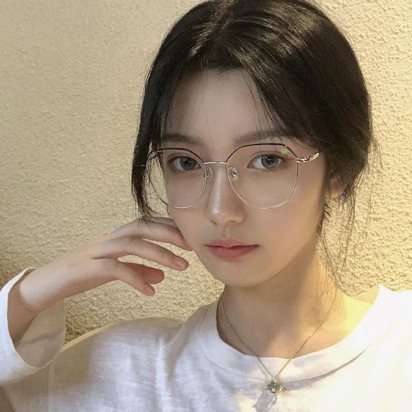 fashion sunglasses frames korean ins glasses frame women anti-blue plain men eyewear cute decorative computer, Black
fashion sunglasses frames korean ins glasses frame women anti-blue plain men eyewear cute decorative computer, Black