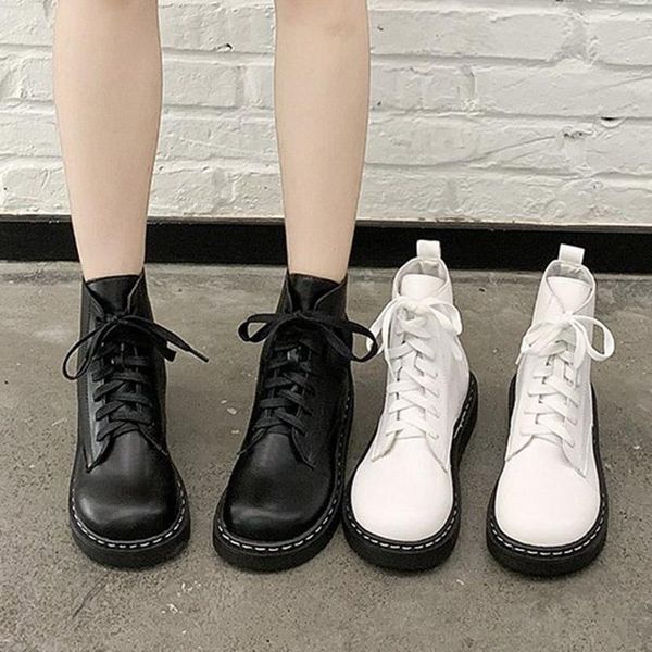 boots women motorcyle lace up casual shoes 2021 winter white black riding equestrian boot flat round toe lolita 8612c
boots women motorcyle lace up casual shoes 2021 winter white black riding equestrian boot flat round toe lolita 8612c