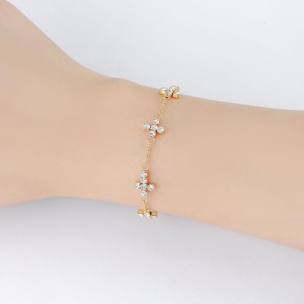 charm bracelets stainless steel faith multi cross bracelet crystal link as mother's day gift beach girl woman accessories, Golden;silver
charm bracelets stainless steel faith multi cross bracelet crystal link as mother's day gift beach girl woman accessories, Golden;silver