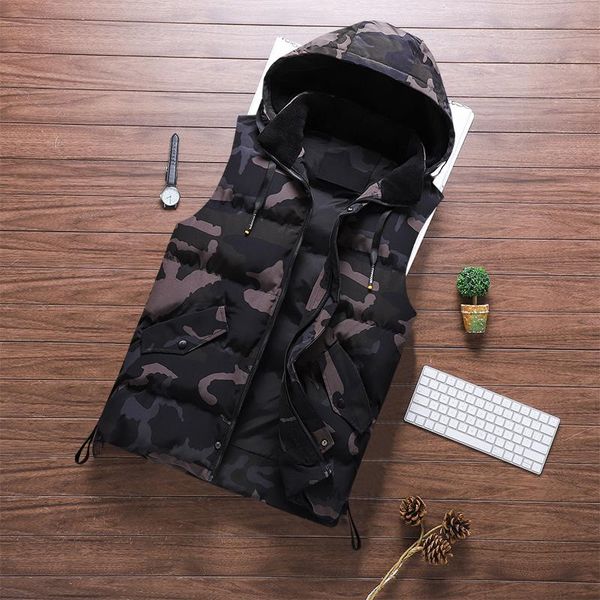 men's winter vest thicken big pocket casual warm hooded vest pgrapher sleeveless jacket detachable hat plus size 7xl zipper, Black;white
men's winter vest thicken big pocket casual warm hooded vest pgrapher sleeveless jacket detachable hat plus size 7xl zipper, Black;white