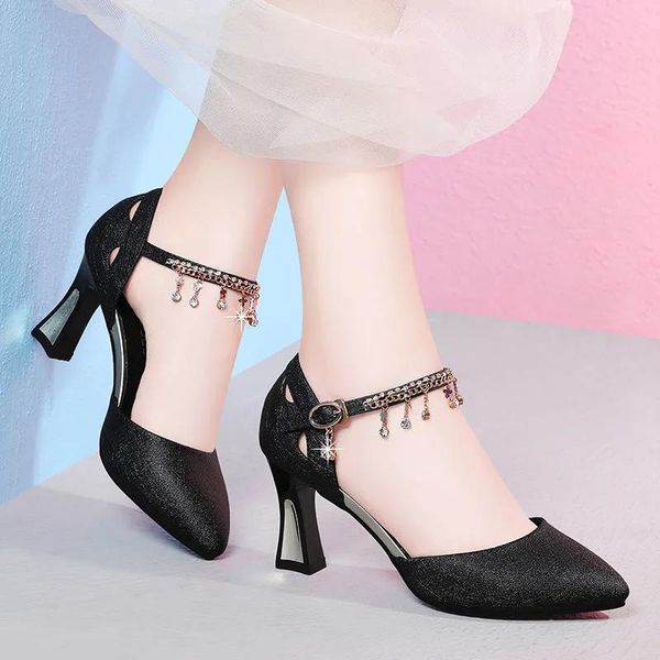 dress shoes cresfimix women cute black summer hollow buckle strap high heel lady fashion spring pu leather glitter heels pumps a9552
dress shoes cresfimix women cute black summer hollow buckle strap high heel lady fashion spring pu leather glitter heels pumps a9552