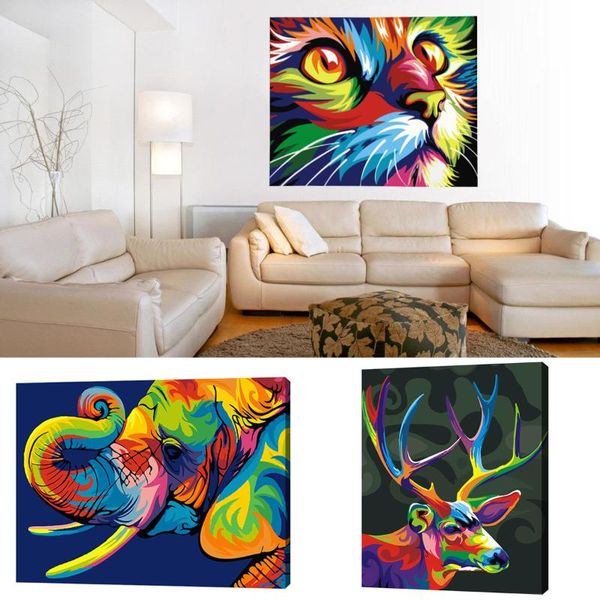 paintings jx-lclyl colorful animals diy digital acrylic oil painting paint by number kit canvas
paintings jx-lclyl colorful animals diy digital acrylic oil painting paint by number kit canvas