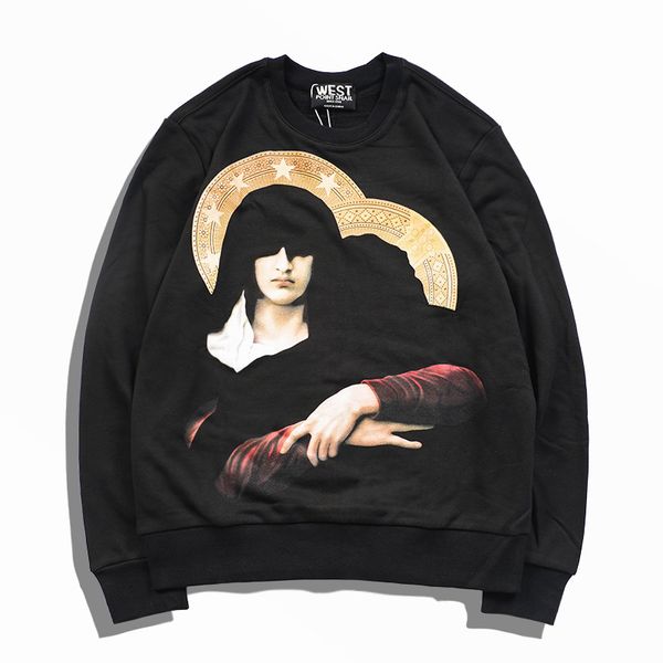 men's hoodies & sweatshirts hoodie, deluxe, virgin mary, star, cotton, veet, drake, thick polar lining, 19ss, # e25, brand, Black
men's hoodies & sweatshirts hoodie, deluxe, virgin mary, star, cotton, veet, drake, thick polar lining, 19ss, # e25, brand, Black