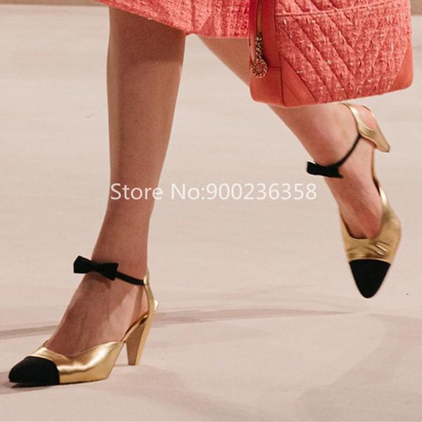 sandals runways high heels for women gold black genuine leather ankle bowties spike heeled pointed pumps woman shoes
sandals runways high heels for women gold black genuine leather ankle bowties spike heeled pointed pumps woman shoes