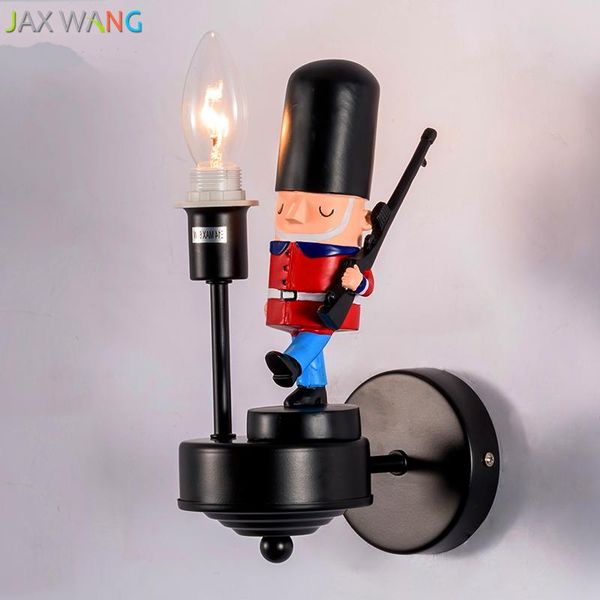 wall lamps nordic led light british soldier cartoon lamp bedroom corridor restaurant kids room decorative
wall lamps nordic led light british soldier cartoon lamp bedroom corridor restaurant kids room decorative