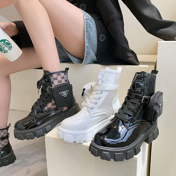 large 2021 spring and summer mid barrel solid women's cool boots with tie muffin thick soled in front, Black
large 2021 spring and summer mid barrel solid women's cool boots with tie muffin thick soled in front, Black