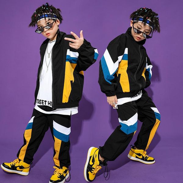 clothing sets boys hip hop dance costumes jazz performance stitching hiphop rave outfit children street practice wear, White
clothing sets boys hip hop dance costumes jazz performance stitching hiphop rave outfit children street practice wear, White