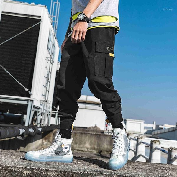 men's pants men cargo multi-pocket elastic waist harem pant hip hop casual trousers joggers male m-3xl, Black
men's pants men cargo multi-pocket elastic waist harem pant hip hop casual trousers joggers male m-3xl, Black