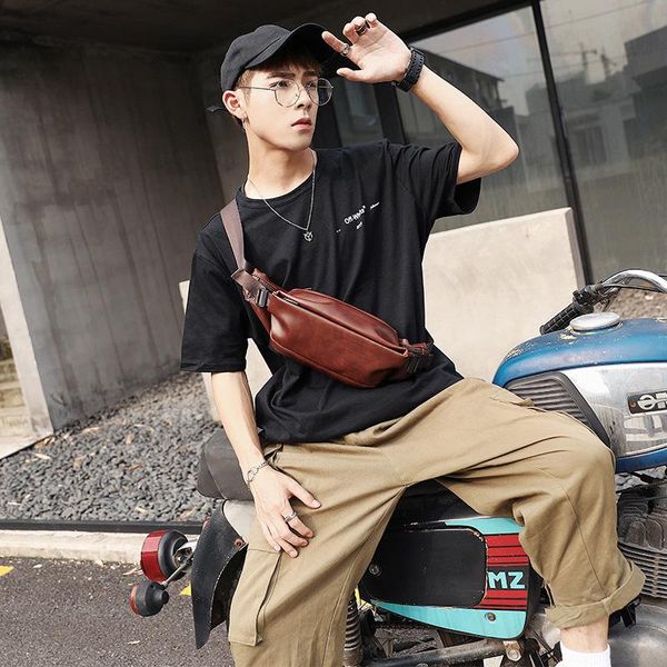 waist bags 2021 men's shoulder bagkorean outdoor leisure fashion trend of foreign trade crazy horse pu leather chest bag
waist bags 2021 men's shoulder bagkorean outdoor leisure fashion trend of foreign trade crazy horse pu leather chest bag