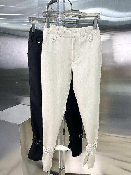 women's pants & capris 2021fw autumn casual women cotton long trouse ladies chic 2 color for female ddxgz2 7.30, Black;white 
women's pants & capris 2021fw autumn casual women cotton long trouse ladies chic 2 color for female ddxgz2 7.30, Black;white