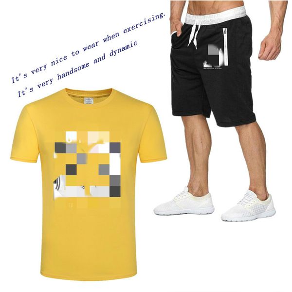 summer men's sports suit zipper pocket shorts style printing new t-shirt casual sportswear, Gray
summer men's sports suit zipper pocket shorts style printing new t-shirt casual sportswear, Gray