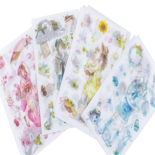 12packs/lot sweet girls diary sticker kawaii stationery diy scrapbooking stickers adhesive decorative label wholesale
12packs/lot sweet girls diary sticker kawaii stationery diy scrapbooking stickers adhesive decorative label wholesale