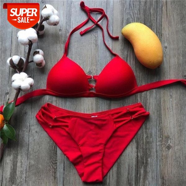 String Bikini Set Halter Swimsuit Backless Bathing Suit Women Brazilian Biquini Push Up Swimwear 2019 Sexy Solid Bikini #ez2m, White;black
String Bikini Set Halter Swimsuit Backless Bathing Suit Women Brazilian Biquini Push Up Swimwear 2019 Sexy Solid Bikini #ez2m, White;black