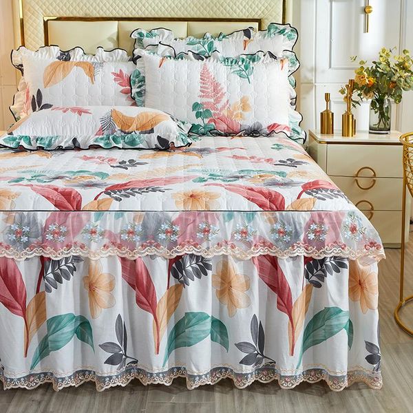 bedding sets skin-friendly comfortable 100% cotten feather print bed skirt pillowcase 3pc easy fix machine washable king size househol
bedding sets skin-friendly comfortable 100% cotten feather print bed skirt pillowcase 3pc easy fix machine washable king size househol