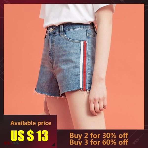 women's shorts metersbonwe europe black crimping basic denim for women ribbon trendy slim short pants casual womens high waist, White;black
women's shorts metersbonwe europe black crimping basic denim for women ribbon trendy slim short pants casual womens high waist, White;black