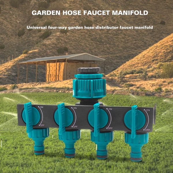 watering equipments 4 way garden hose splitter for 1/2 3/4 1 inch tap faucet water connector saving irrigation tool kits
watering equipments 4 way garden hose splitter for 1/2 3/4 1 inch tap faucet water connector saving irrigation tool kits