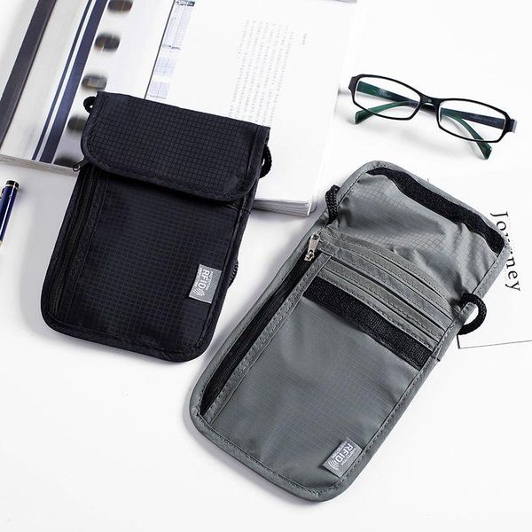 card holders waterproof nylon anti-theft travel passport neck pouch phone wallet id & case for men and women crossbody bag, Brown;gray
card holders waterproof nylon anti-theft travel passport neck pouch phone wallet id & case for men and women crossbody bag, Brown;gray