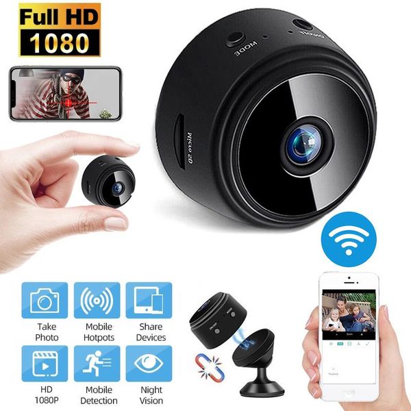 mini cameras camera surveillance with wifi wireless security protection micro video recorder 1080p 2way talk
mini cameras camera surveillance with wifi wireless security protection micro video recorder 1080p 2way talk