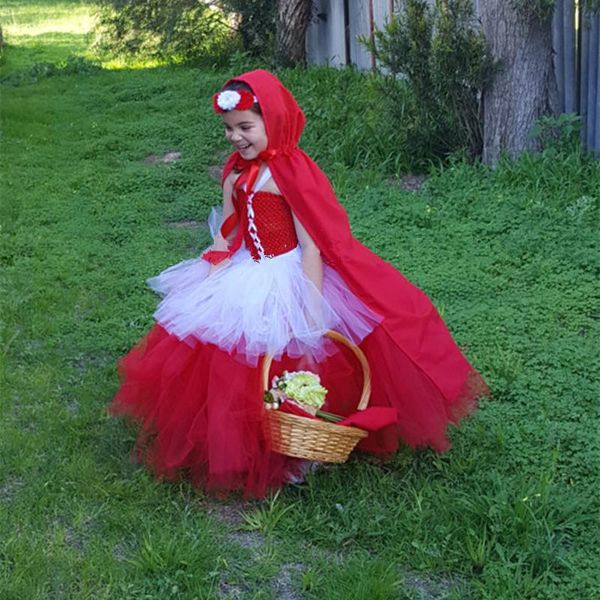 girl's dresses little red riding hood halloween christmas costumes girls cosplay tutu dress children's kids princess party perform, Red;yellow
girl's dresses little red riding hood halloween christmas costumes girls cosplay tutu dress children's kids princess party perform, Red;yellow
