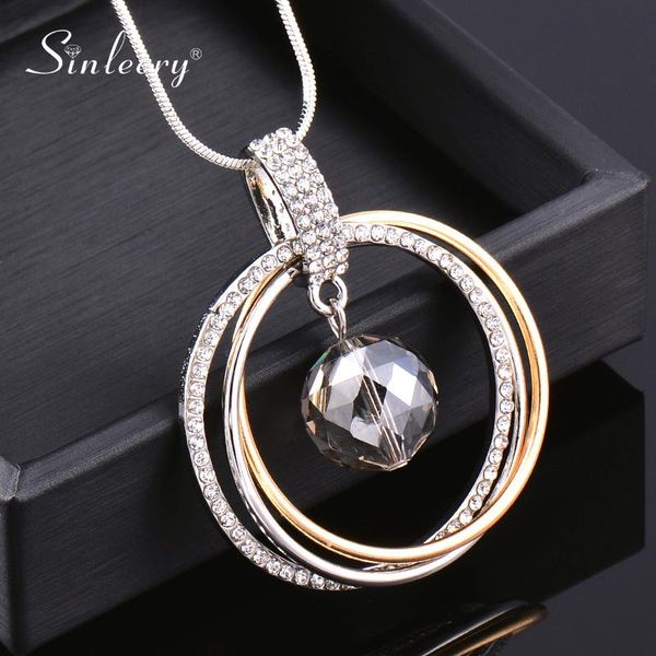 pendant necklaces sinleery big gray crystal ball long necklace with silver color snake chain women jewelry 2021 arrival my458 ssk
pendant necklaces sinleery big gray crystal ball long necklace with silver color snake chain women jewelry 2021 arrival my458 ssk