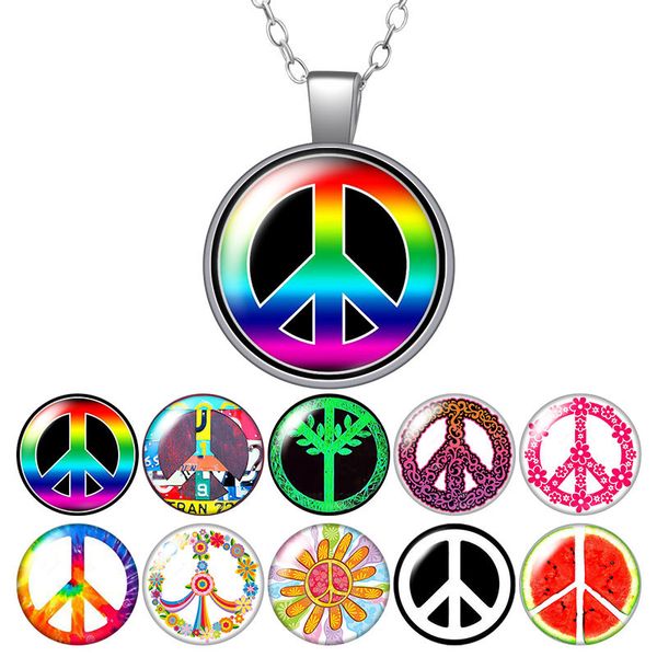 love and peace symbol colorful round pendant necklace 25mm glass cabochon silver plated jewelry women party birthday gift 50cm
love and peace symbol colorful round pendant necklace 25mm glass cabochon silver plated jewelry women party birthday gift 50cm