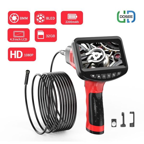 cameras digital inspection camera with 4.3" lcd monitor ip67 waterproof borescope 1080p dual endoscope 6 led 32gb tf card
cameras digital inspection camera with 4.3" lcd monitor ip67 waterproof borescope 1080p dual endoscope 6 led 32gb tf card