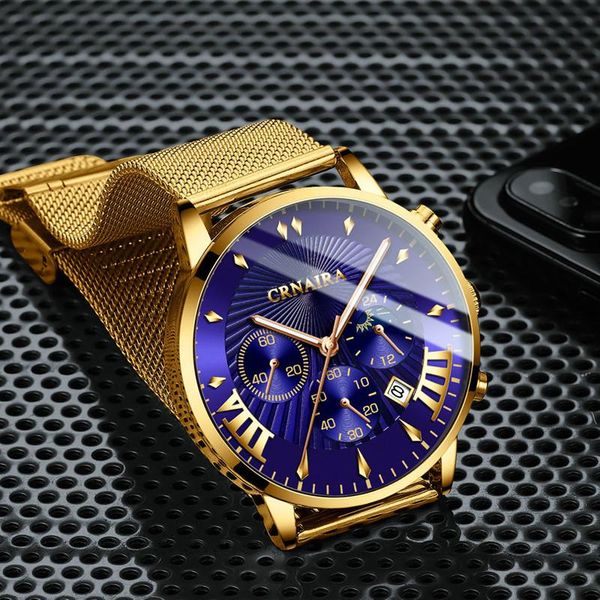 wristwatches blue mirror men watch luxury gold stainless steel mesh strap butterfly buckle watches waterproof quartz birthday gift, Slivery;brown
wristwatches blue mirror men watch luxury gold stainless steel mesh strap butterfly buckle watches waterproof quartz birthday gift, Slivery;brown