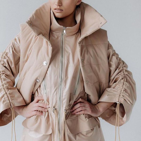 women's vests zoepo autumn stand collar women fashion loose solid casual coats elegant buttons pockets female ladies, Black;white
women's vests zoepo autumn stand collar women fashion loose solid casual coats elegant buttons pockets female ladies, Black;white