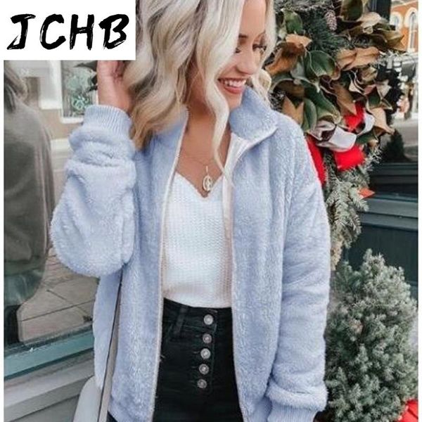 women's jackets 2021 fashion plush coat women autumn winter solid color long sleeve warm fur zipper cardigan jacket female big size 5xl, Black;brown
women's jackets 2021 fashion plush coat women autumn winter solid color long sleeve warm fur zipper cardigan jacket female big size 5xl, Black;brown