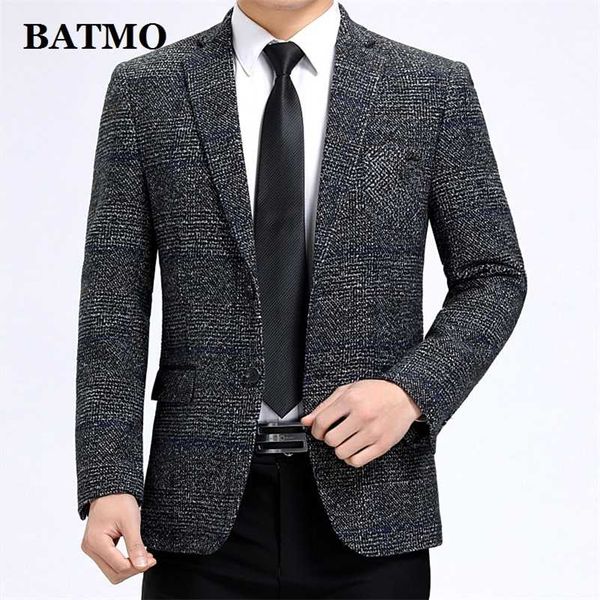 batmo arrival smart plaid casual blazer men,men's casual suits,men's jackets plus-size m-3xl 507 211120, White;black
batmo arrival smart plaid casual blazer men,men's casual suits,men's jackets plus-size m-3xl 507 211120, White;black