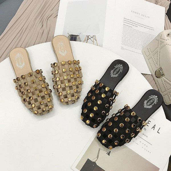 slippers wohdhe 2021 flat shoes fashion mules square head flip flops women slipper summer sandal women's solid, Black
slippers wohdhe 2021 flat shoes fashion mules square head flip flops women slipper summer sandal women's solid, Black