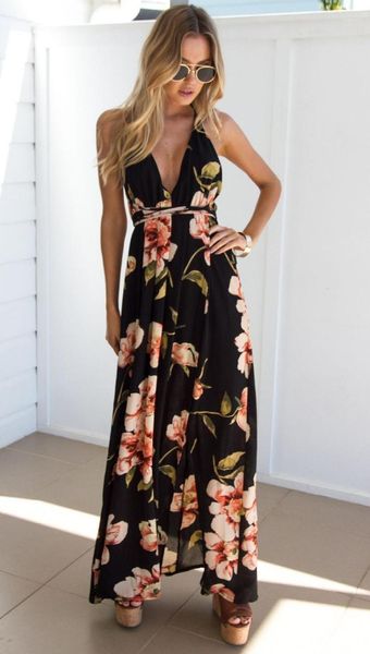 summer dress 2021 floral vestidos mujeres maxi long pleated dresses backless robe femme longue evenning-dress casual, Black;gray
summer dress 2021 floral vestidos mujeres maxi long pleated dresses backless robe femme longue evenning-dress casual, Black;gray
