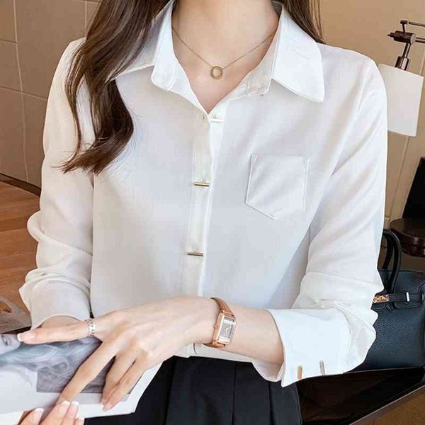 blusa long sleeve blouse women blusas mujer de moda chiffon white blouse shirt turn down collar office blouse e200 210602
blusa long sleeve blouse women blusas mujer de moda chiffon white blouse shirt turn down collar office blouse e200 210602